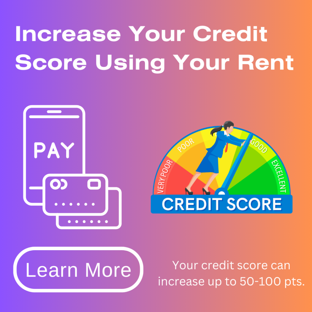 Increase Your Credit Score Using Your Rent. credit boost made fast